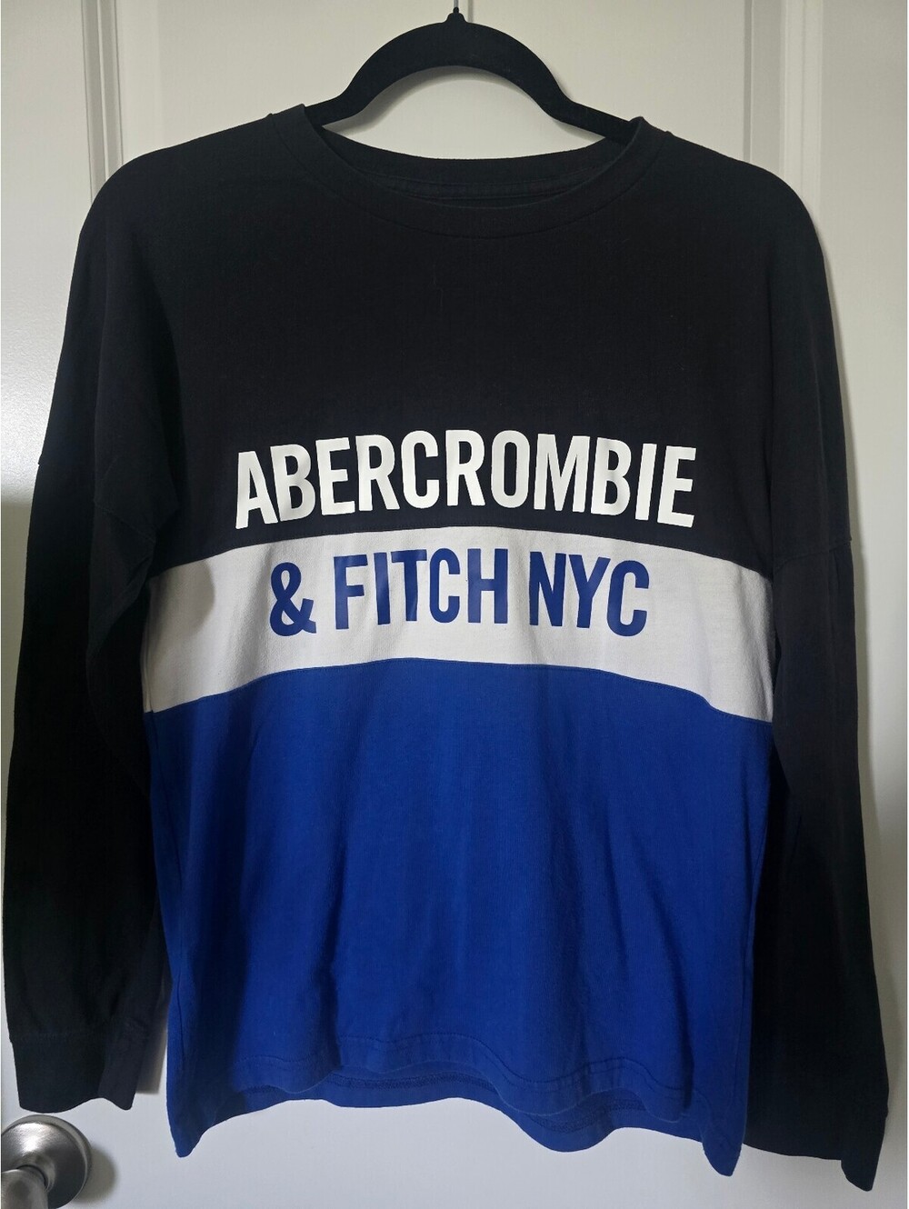 Abercrombie Kids Colorblock Long Sleeve Shirt Size 13/14